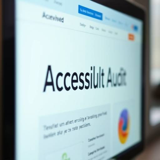 Imagen que representa una auditoría de accesibilidad de un sitio web